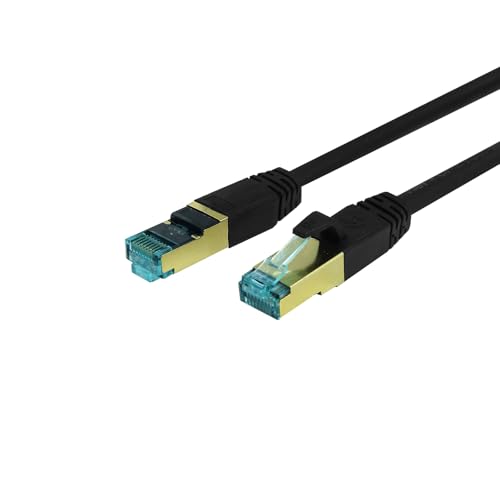 ProfiPatch Netzwerkkabel Cat8 S/FTP RJ45 LAN Kabel LSZH Premium Ethernet Patchkabel 40GB 2000MHz schwarz 10m Switch Router Gaming Patchpanel ProfiPatch Netzwerkkabel Cat8 S/FTP RJ45 LAN Kabel LSZH Premium Ethernet Patchkabel 40GB 2000MHz schwarz 10m Switch Router Gaming Patchpanel von PROFIPATCH.COM