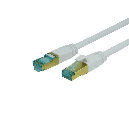 ProfiPatch Netzwerkkabel Cat8 S/FTP RJ45 LAN Kabel LSZH Premium Ethernet Patchkabel 40GB 2000MHz weiß 1m Switch Router Gaming Patchpanel ProfiPatch Netzwerkkabel Cat8 S/FTP RJ45 LAN Kabel LSZH Premium Ethernet Patchkabel 40GB 2000MHz weiß 1m Switch Router Gaming Patchpanel von PROFIPATCH.COM