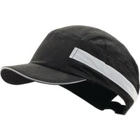 Anstoßkappe plus Base-Cap 52-65cm schwarz Schirmlänge 5cm en 812:2012 pro fit von PROFIT