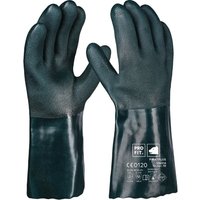 Pro fit 586314-10 Chemikalienschutzhandschuhe Pirat Größe 10 grün pvc en 388, en von PROFIT