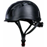 Profit - ProCap Höhen-Arbeitsschutzhelm mit Kinnriemen 52-61 cm. Farbe schwarz von PROFIT