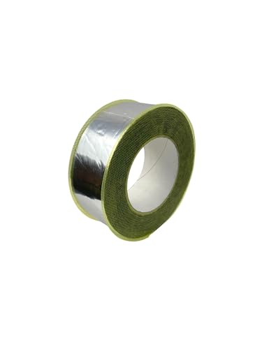 Alu Butyl Dichtband 50mm / 75mm / 100mm x 10m – Selbstklebend, Wasserdicht, UV-beständig – Reparaturband für Dach Fenster Rohr Wohnmobil Boot – Aluband Extra Stark Butylband (50mm - 10m) von PROFIVENT.DE
