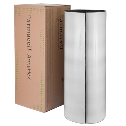 Armacell Armaflex 6mm-32mm selbstklebend Dämmmatten Dämmung Isolierung Kautschuk (Selbstklebend, 13mm- 50cm x 1m) von PROFIVENT.DE