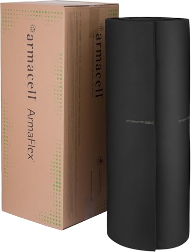 Armacell Armaflex 6mm-32mm selbstklebend nicht selbstklebend Dämmmatten Dämmung Isolierung Kautschuk (Nicht selbstklebend, 6mm - 15m x 1m) von PROFIVENT.DE