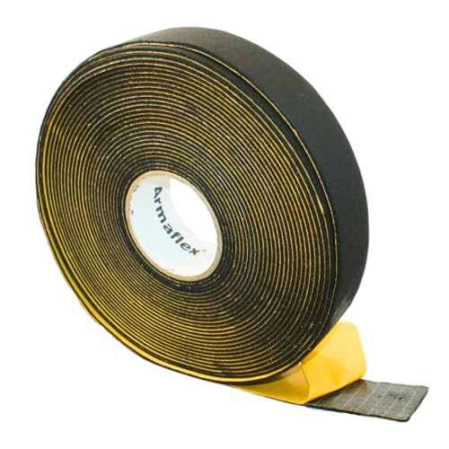Armacell Armaflex 6mm-32mm selbstklebend nicht selbstklebend Dämmmatten Dämmung Isolierung Kautschuk (Selbstklebendes Klebeband Tape, Armaflex ACE 15m x 50mm x 3mm) von PROFIVENT.DE