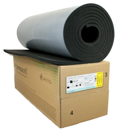 Armaflex AF 16 mm - 3,5 m x 1 m Dämmmatte selbstklebend – Effiziente Kälte- & Wärmedämmung aus Kautschuk mit Schimmel- & Feuchteschutz von PROFIVENT.DE