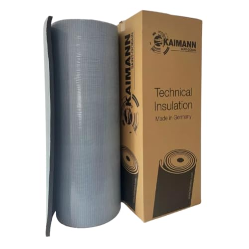 Kaimann Kaiflex ST B-s3, d0 selbstklebend Dämmmatten Dämmung Isolierung Kautschuk Autodämmung, Wohnmobil- und Rolladendämmung Isolierung von Fahrzeugen Camperausbau Vanausbau (6mm-1m²) von PROFIVENT.DE