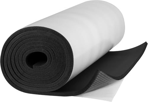 SIMPLEFLEX selbstklebend Dämmmatten Dämmung Isolierung Kautschuk (13mm - 20cm x 1m) von PROFIVENT.DE