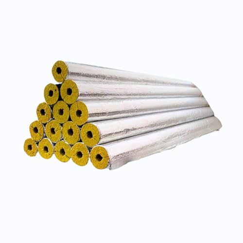 Steinwolle Rohrisolierung 18/20mm - 42m 1 karton WLG 0,037 alukaschiert Rohrschale Dämmung Isolierung für Heizungsrohre verschiedene Größen Steinwolle Rohrisolierung 18/20mm - 42m 1 karton WLG 0,037 alukaschiert Rohrschale Dämmung Isolierung für Heizungsrohre verschiedene Größen von PROFIVENT.DE