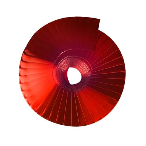 Steinwolle Rohrisolierung Rockwool 800 alukaschiert Rohrschale WLG 0,035 verschiedene Größen (Rot Endmanschettenband 20mm/10m) von PROFIVENT.DE