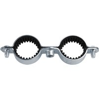 Profix - Doppelschelle Isophonic Stahl verzinkt - Steigung 7x150 Ø12 - Packung mit 50 Stück Profix - Doppelschelle Isophonic Stahl verzinkt - Steigung 7x150 Ø12 - Packung mit 50 Stück von PROFIX