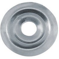 Flachrosette Stahl verzinkt - Packung zu 100 Ø32 von PROFIX