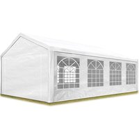 Carpasol - Partyzelt Pavillon 4x8 m in weiß pe Plane 350 n Wasserdicht uv Schutz Festzelt Gartenzelt Carpasol - Partyzelt Pavillon 4x8 m in weiß pe Plane 350 n Wasserdicht uv Schutz Festzelt Gartenzelt von CARPASOL