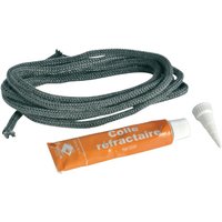 Hochtemperatur-Rundgeflecht D.10mm L.3m + Kleber von PROGALVA