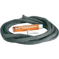 Hochtemperatur-Rundgeflecht D.12mm L.3m + Kleber von PROGALVA