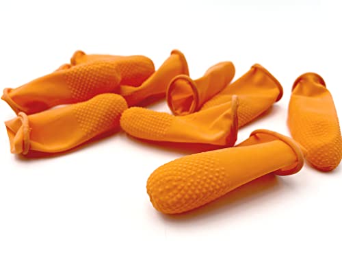 Progom - Fingerlinge aus Gummi - Größe nach Wahl - Beutel mit 10 Stück (Größe L (Ø18MM) von PROGOM