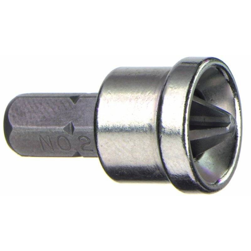 Projahn Bit 6,3 (1/4") für Kreuzschlitz-Schrauben PH mit Tiefenstopp PH 2 x 25 mm von PROJAHN Präzisionswerkzeuge GmbH