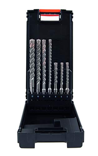 Projahn Hammerbohrer Set (Bohrer) ROCKET 5 SDS Plus, 7-tlg - 5, 6, 8 x 110/50 mm, 6, 8, 10,12 x 160/100 mm - 83744 Projahn Hammerbohrer Set (Bohrer) ROCKET 5 SDS Plus, 7-tlg - 5, 6, 8 x 110/50 mm, 6, 8, 10,12 x 160/100 mm - 83744 von Projahn