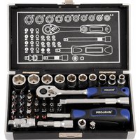 394072 Mini Steckschlüssel und Bit-Box 1/4' kompaktes Set Steckschlüssel - Projahn von PROJAHN