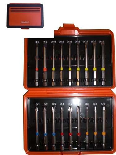 Projahn 1/4 Zoll Bit Box mit markierten Bits 18-teilig 4093 von Projahn