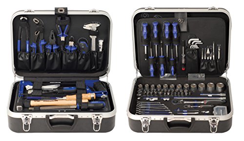Projahn Universal-Werkzeugkoffer 149-tlg. (Nuss-Satz, Ratschen Satz mit 6-Kant 1/4 Zoll und 1/2 Zoll Einsätze; inkl. Schrauberbits (Schlitz, PH, PZ, TX); in ABS Kunststoffkoffer) 8681 Projahn Universal-Werkzeugkoffer 149-tlg. (Nuss-Satz, Ratschen Satz mit 6-Kant 1/4 Zoll und 1/2 Zoll Einsätze; inkl. Schrauberbits (Schlitz, PH, PZ, TX); in ABS Kunststoffkoffer) 8681 von Projahn