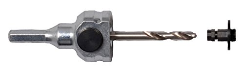 Projahn Adapter Schnellwechsel 6-kant SW 11 mit 2 Verbindungsstücken und HSS 125 mm Zentrierbohrer für Muli Lochsäge 79422 von Projahn