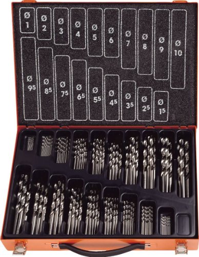 Projahn Bohrer-Magazin HSS-G 170-teilig Durchmesser 1-10 mm um 0,5 Eco 60615 von Projahn