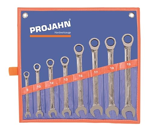 Projahn GearTech Schluessel Satz Rolltasche 8-teilig, 3499 von Projahn