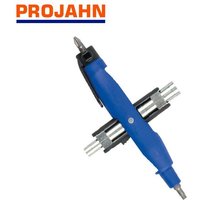 Projahn - Universalschlüssel elektro, stabiles Gehäuse, handliche Form mit Clip, Einsatz verschiedener Profile von PROJAHN