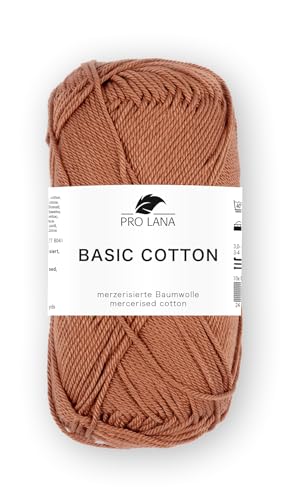 Pro Lana Basic Cotton 50g - Farbwahl (213 - fuchs) von PRO LANA