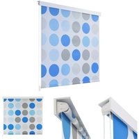 Prolenta Premium - The Living Store Duschrollo 120x240 cm Kreismuster - Duschvorhänge - Mehrfarbig von PROLENTA PREMIUM