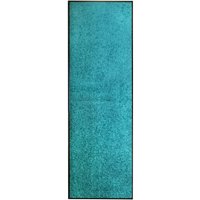 Prolenta Premium - Fußmatte Waschbar Cyan 60x180 cm - Türkis von PROLENTA PREMIUM