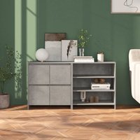 Maison Exclusive 2-tlg. Sideboard Betongrau Holzwerkstoff Maison Exclusive 2-tlg. Sideboard Betongrau Holzwerkstoff von PROLENTA PREMIUM