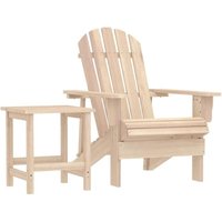 Maison Exclusive Adirondack-Gartenstuhl mit Tisch Massivholz Maison Exclusive Adirondack-Gartenstuhl mit Tisch Massivholz von PROLENTA PREMIUM