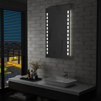 Maison Exclusive Badezimmer-Wandspiegel mit LEDs 60x100 cm Maison Exclusive Badezimmer-Wandspiegel mit LEDs 60x100 cm von PROLENTA PREMIUM