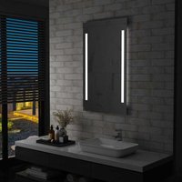 Maison Exclusive Badezimmer-Wandspiegel mit LEDs 60x100 cm Maison Exclusive Badezimmer-Wandspiegel mit LEDs 60x100 cm von PROLENTA PREMIUM