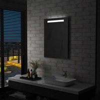 Maison Exclusive Badezimmer-Wandspiegel mit LEDs 60x80 cm von PROLENTA PREMIUM