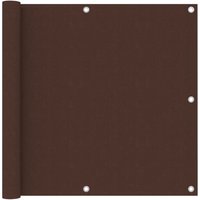 Maison Exclusive Balkon-Sichtschutz Braun 90x400 cm Oxford-Gewebe Maison Exclusive Balkon-Sichtschutz Braun 90x400 cm Oxford-Gewebe von PROLENTA PREMIUM