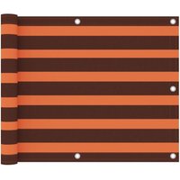 Maison Exclusive Balkon-Sichtschutz Orange und Braun 75x300 cm Maison Exclusive Balkon-Sichtschutz Orange und Braun 75x300 cm von PROLENTA PREMIUM