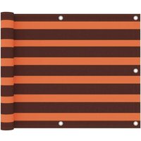 Maison Exclusive Balkon-Sichtschutz Orange und Braun 75x400 cm Maison Exclusive Balkon-Sichtschutz Orange und Braun 75x400 cm von PROLENTA PREMIUM