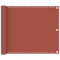 Maison Exclusive Balkon-Sichtschutz Terracotta-Rot 75x600 cm HDPE Maison Exclusive Balkon-Sichtschutz Terracotta-Rot 75x600 cm HDPE von PROLENTA PREMIUM