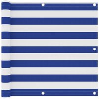 Maison Exclusive Balkon-Sichtschutz Weiß und Blau 90x500 cm Maison Exclusive Balkon-Sichtschutz Weiß und Blau 90x500 cm von PROLENTA PREMIUM