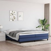 Maison Exclusive Boxspringbettgestell Blau 200x200 cm Stoff Maison Exclusive Boxspringbettgestell Blau 200x200 cm Stoff von PROLENTA PREMIUM