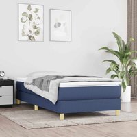 Maison Exclusive Boxspringbettgestell Blau 80x200 cm Stoff Maison Exclusive Boxspringbettgestell Blau 80x200 cm Stoff von PROLENTA PREMIUM