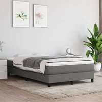 Maison Exclusive Boxspringbettgestell Dunkelgrau 120x200 cm Stoff Maison Exclusive Boxspringbettgestell Dunkelgrau 120x200 cm Stoff von PROLENTA PREMIUM
