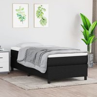 Maison Exclusive Boxspringbettgestell Schwarz 100x200 cm Stoff Maison Exclusive Boxspringbettgestell Schwarz 100x200 cm Stoff von PROLENTA PREMIUM