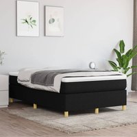 Maison Exclusive Boxspringbettgestell Schwarz 120x200 cm Stoff Maison Exclusive Boxspringbettgestell Schwarz 120x200 cm Stoff von PROLENTA PREMIUM
