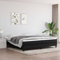 Maison Exclusive Boxspringbettgestell Schwarz 200x200 cm Stoff Maison Exclusive Boxspringbettgestell Schwarz 200x200 cm Stoff von PROLENTA PREMIUM