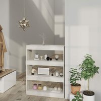 Maison Exclusive Bücherregal/Raumteiler Betongrau 80x30x103 cm von PROLENTA PREMIUM