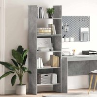 Maison Exclusive Bücherregal Betongrau 60x35x180 cm Holzwerkstoff Maison Exclusive Bücherregal Betongrau 60x35x180 cm Holzwerkstoff von PROLENTA PREMIUM